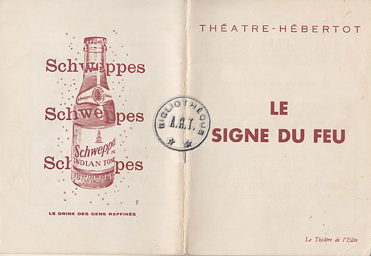 Les programmes de Théatre de l\