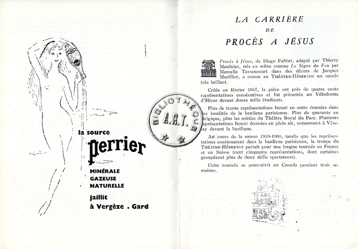 Les programmes de Théatre de l\