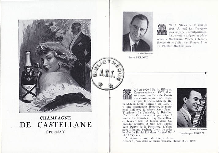 Les programmes de Théatre de l\