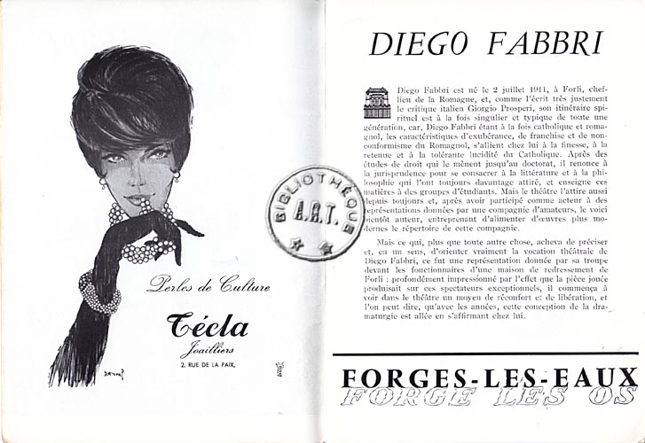 Les programmes de Théatre de l\