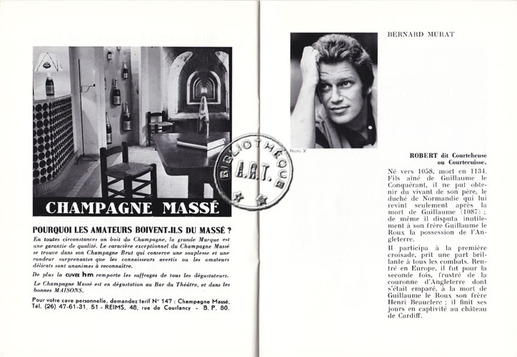 Les programmes de Théatre de l\