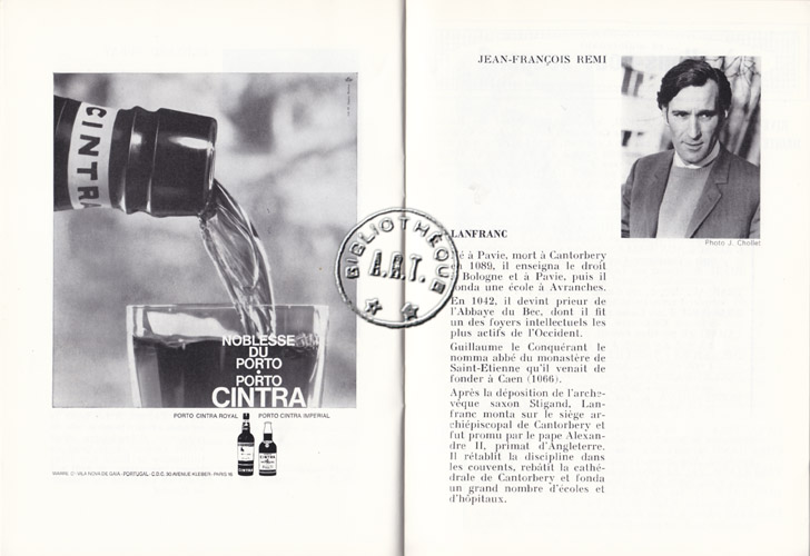 Les programmes de Théatre de l\