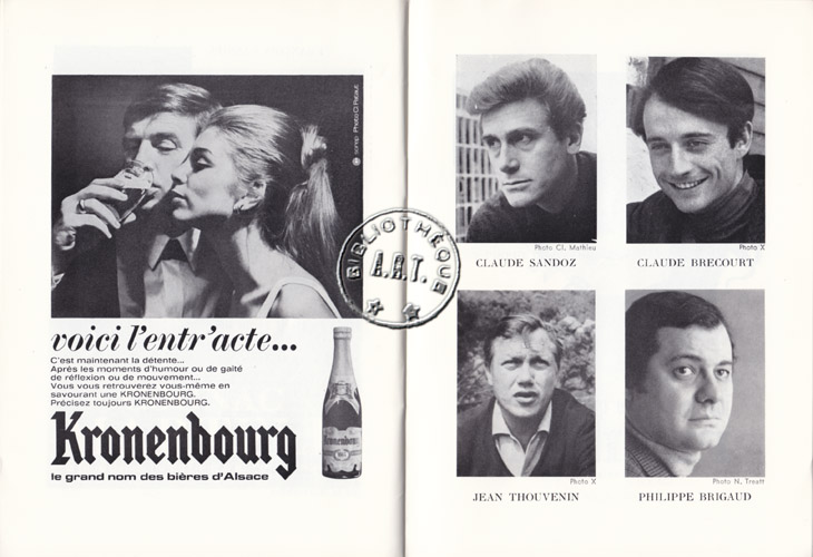 Les programmes de Théatre de l\