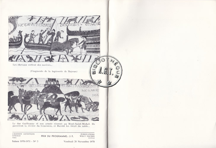 Les programmes de Théatre de l\