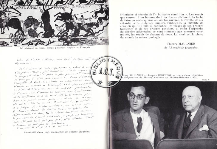Les programmes de Théatre de l\