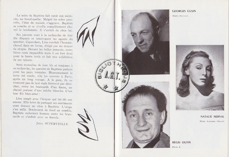 Les programmes de Théatre de l\