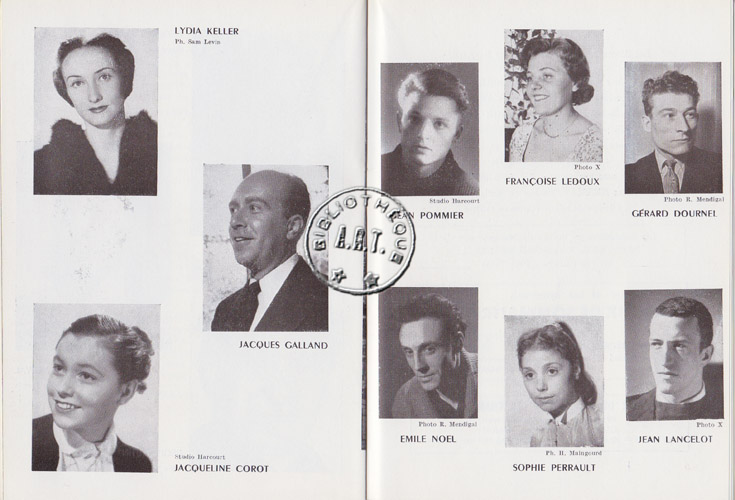 Les programmes de Théatre de l\