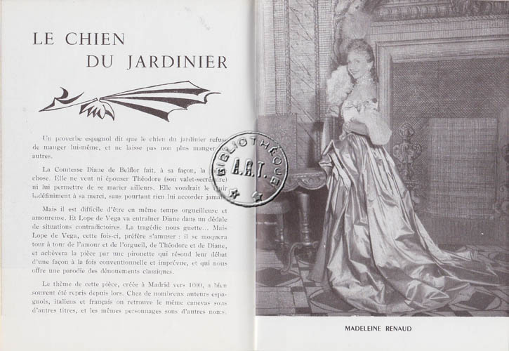 Les programmes de Théatre de l\