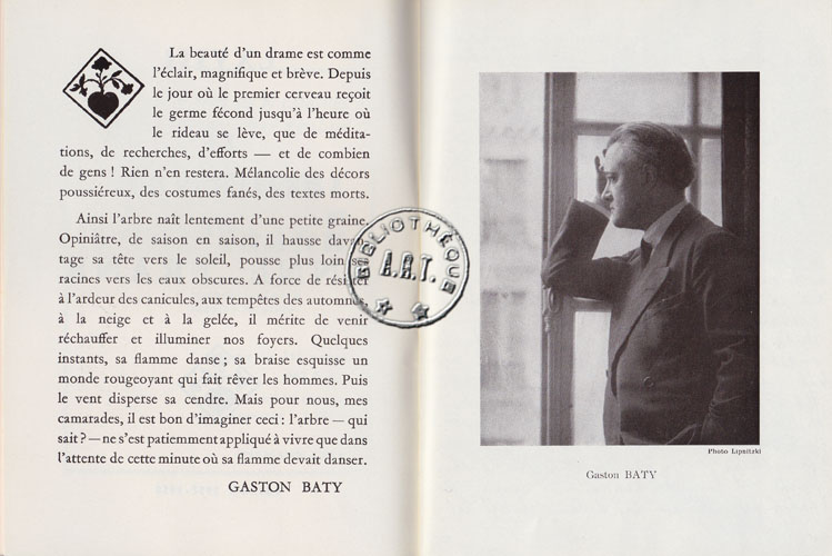Les programmes de Théatre de l\