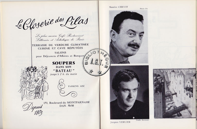 Les programmes de Théatre de l\