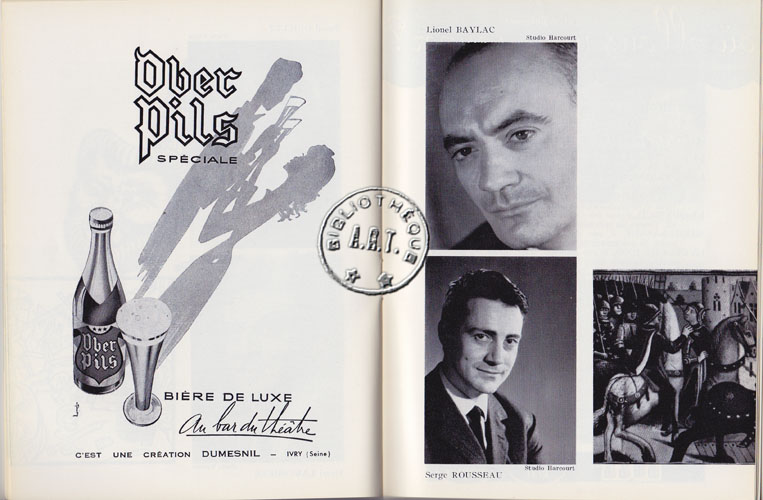 Les programmes de Théatre de l\