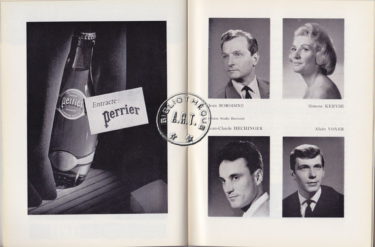 Les programmes de Théatre de l\