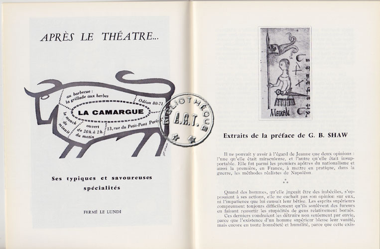 Les programmes de Théatre de l\