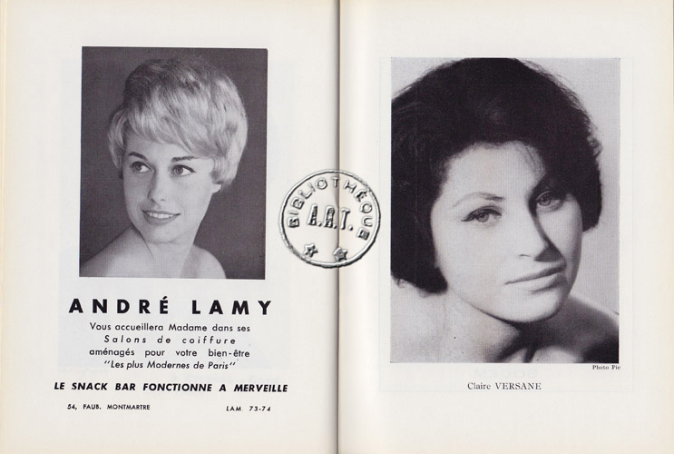 Les programmes de TThéatre de l\