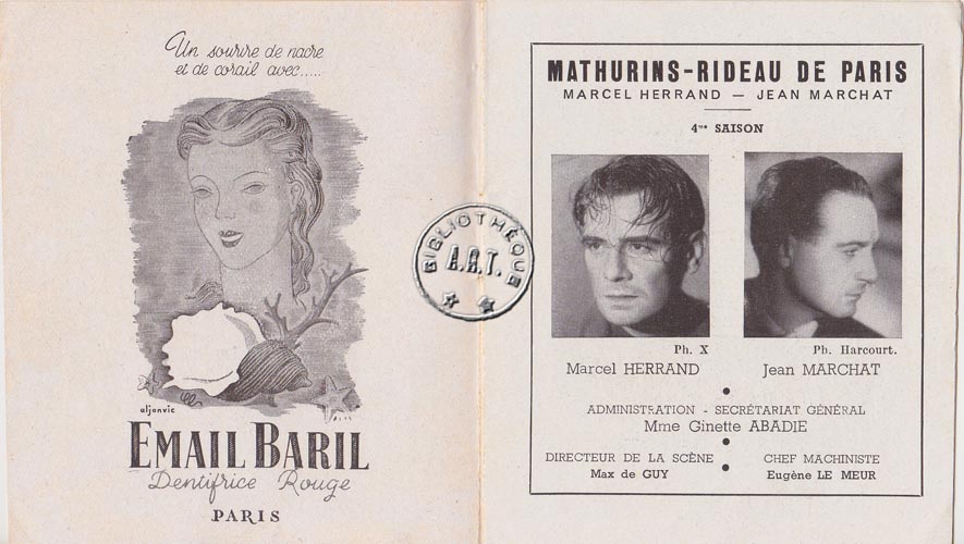 Les programmes de Théatre de l\