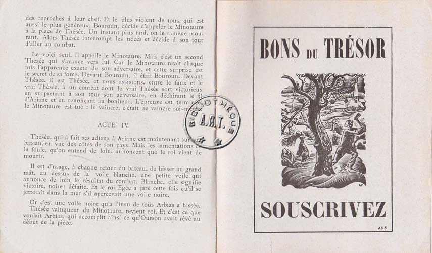 Les programmes de Théatre de l\