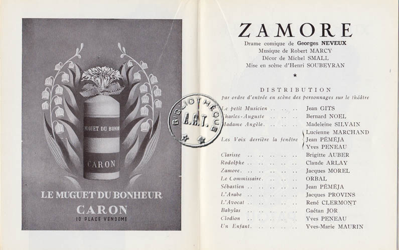 Les programmes de Théatre de l\