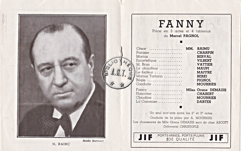 Les programmes de Théatre de l\