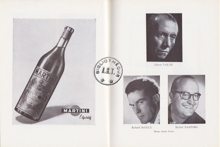 Les programmes de Théatre de l\