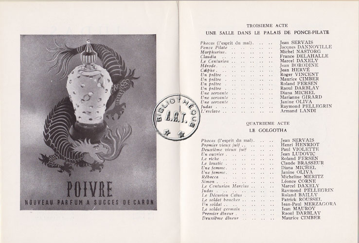 Les programmes de Théatre de l\