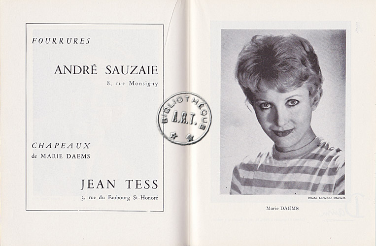 Les programmes de Théatre de l\