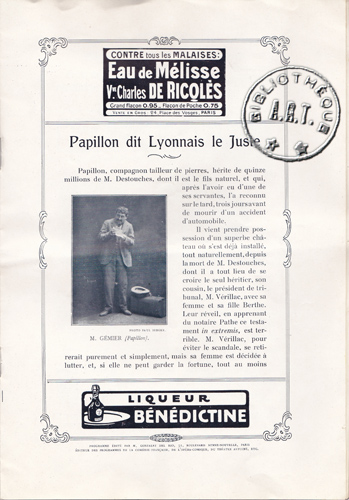 Les programmes de Théatre de l\