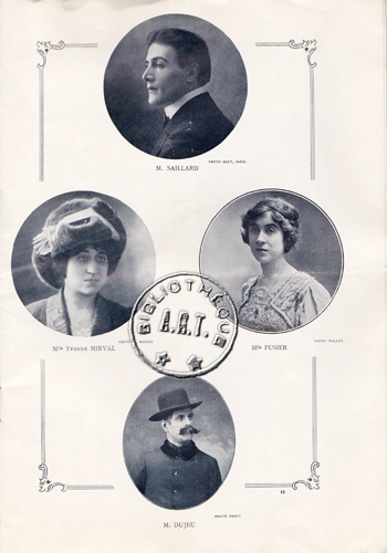 Les programmes de Théatre de l\