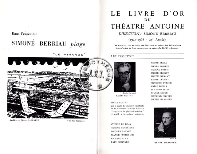 Les programmes de Théatre de l\