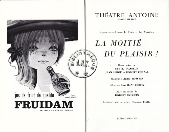 Les programmes de Théatre de l\