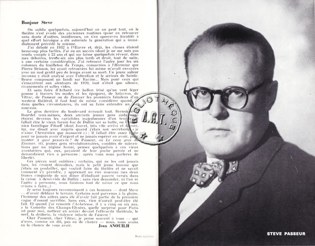 Les programmes de Théatre de l\