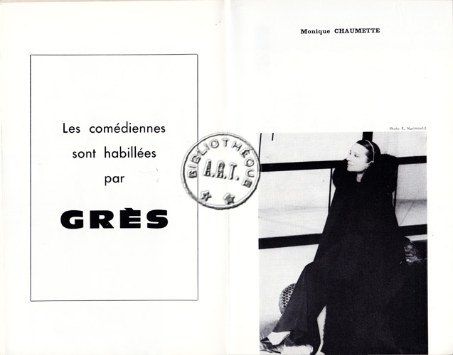 Les programmes de Théatre de l\