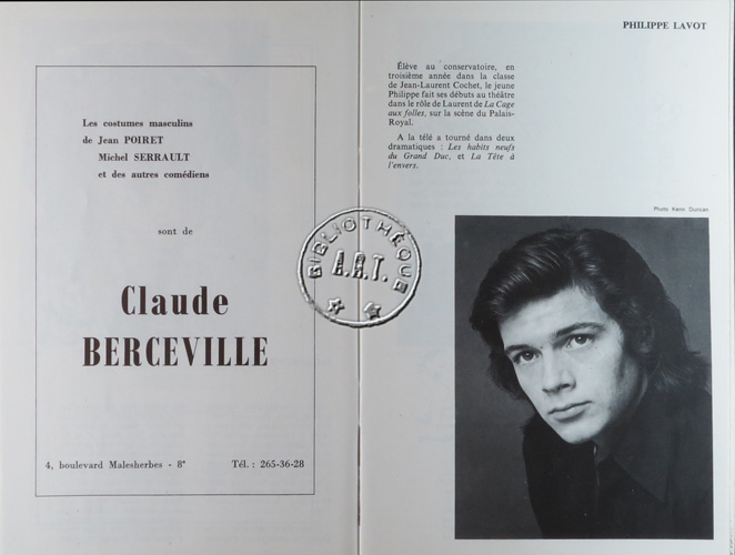 Les programmes de Théatre de l\