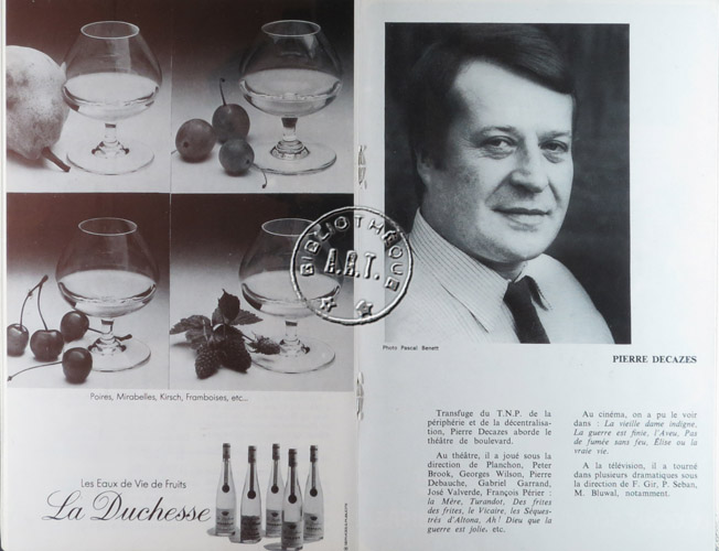 Les programmes de Théatre de l\