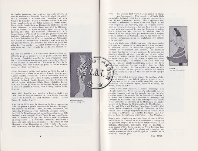 Les programmes de Théatre de l\
