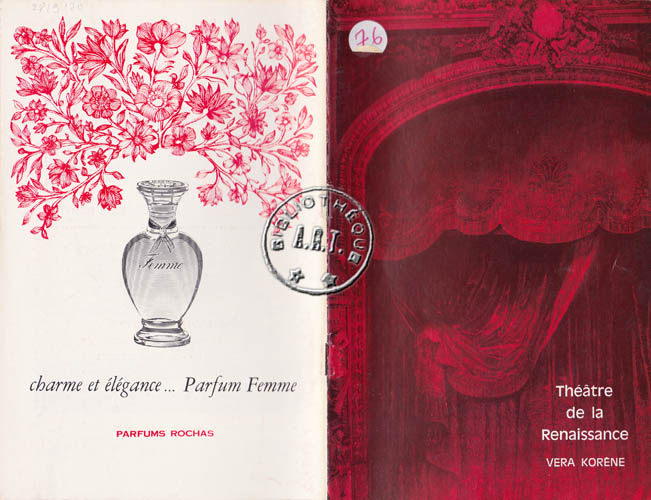 Les programmes de Théatre de l\
