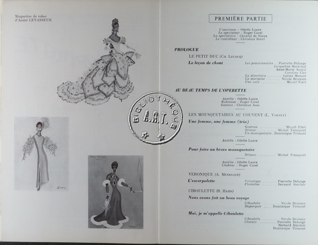 Les programmes de Théatre de l\