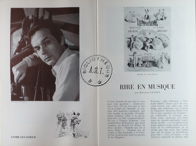Les programmes de Théatre de l\