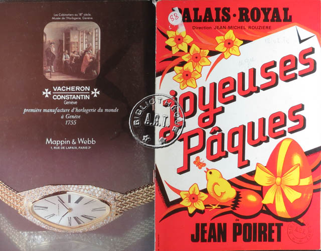 Les programmes de Théatre de l\