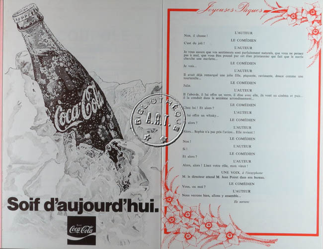 Les programmes de Théatre de l\
