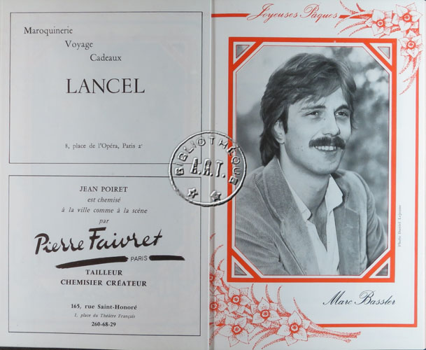 Les programmes de Théatre de l\