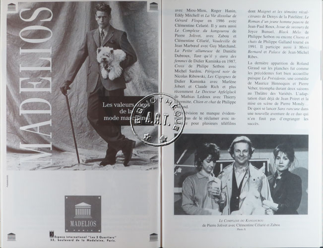 Les programmes de Théatre de l\