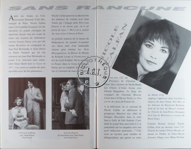 Les programmes de Théatre de l\