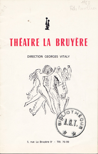 Les programmes de Théatre de l\