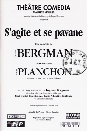Les programmes de Théatre de l\