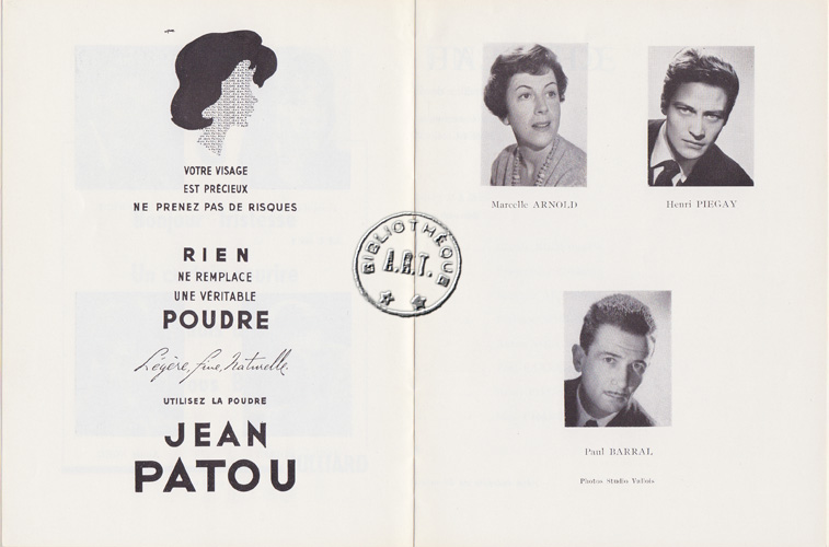 Les programmes de Théatre de l\