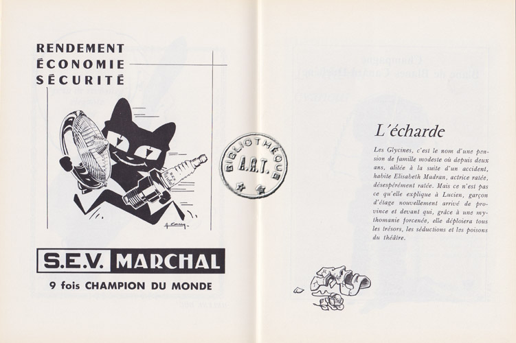 Les programmes de Théatre de l\