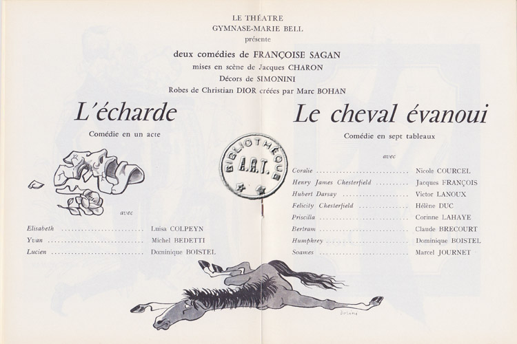 Les programmes de Théatre de l\
