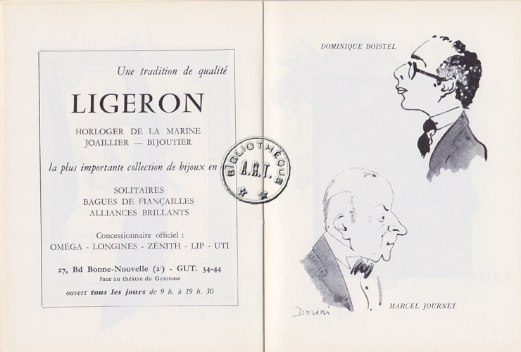 Les programmes de Théatre de l\