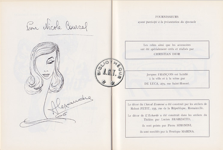 Les programmes de Théatre de l\