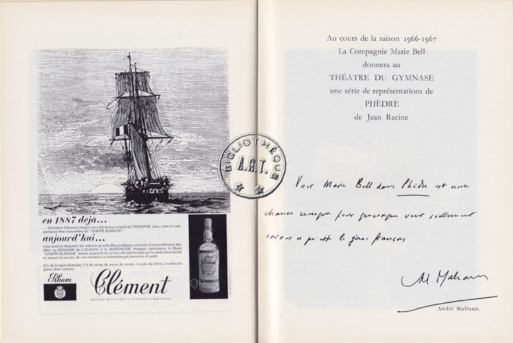 Les programmes de Théatre de l\